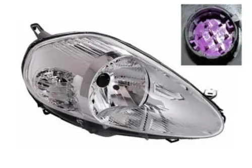 Koplamp rechts-