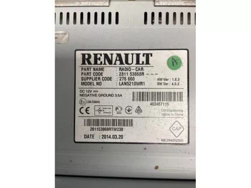 Display Multi Media regelunit-8193875 (22056364)