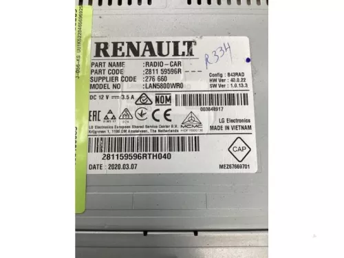 Display Multi Media regelunit-8151005 (21273600)
